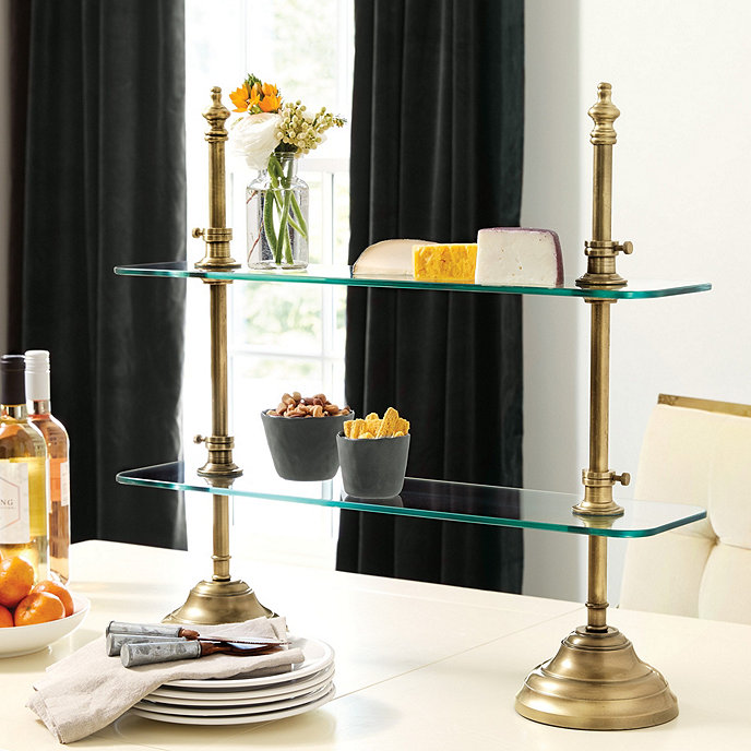 Patisserie Glass Serving Stand