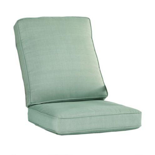 Ballard Designs Madison Recliner Replacement Cushion - Box Edge, Canvas White Sunbrella - Ballard Designs