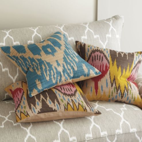 Marrakech Silk Pillow Ballard Designs
